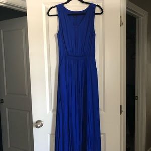 Blue maxi dress